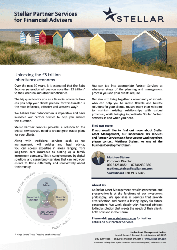 Partner Services Flyer front cover