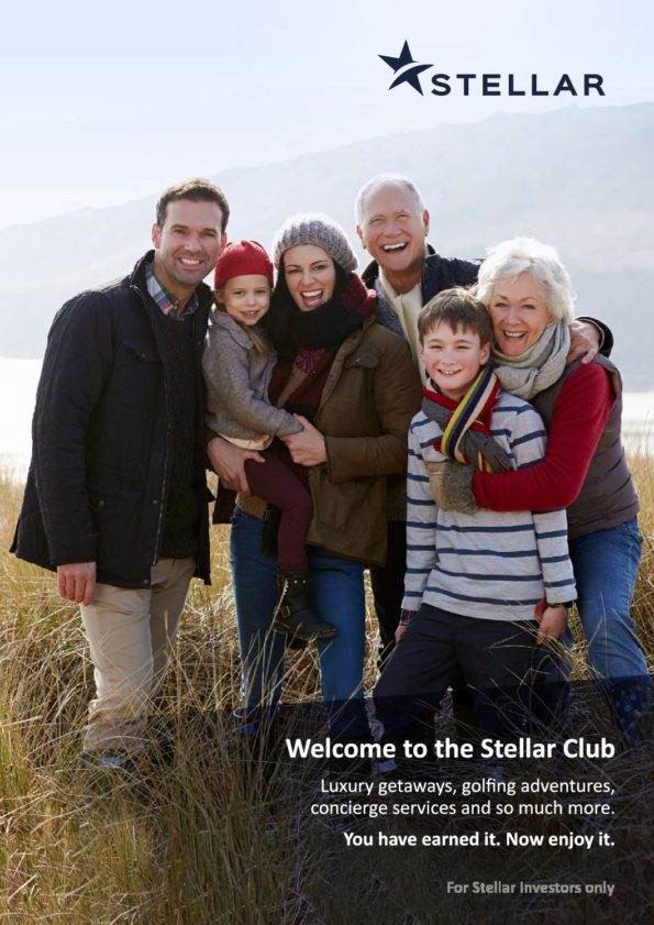the Stellar Club Brochure Cover